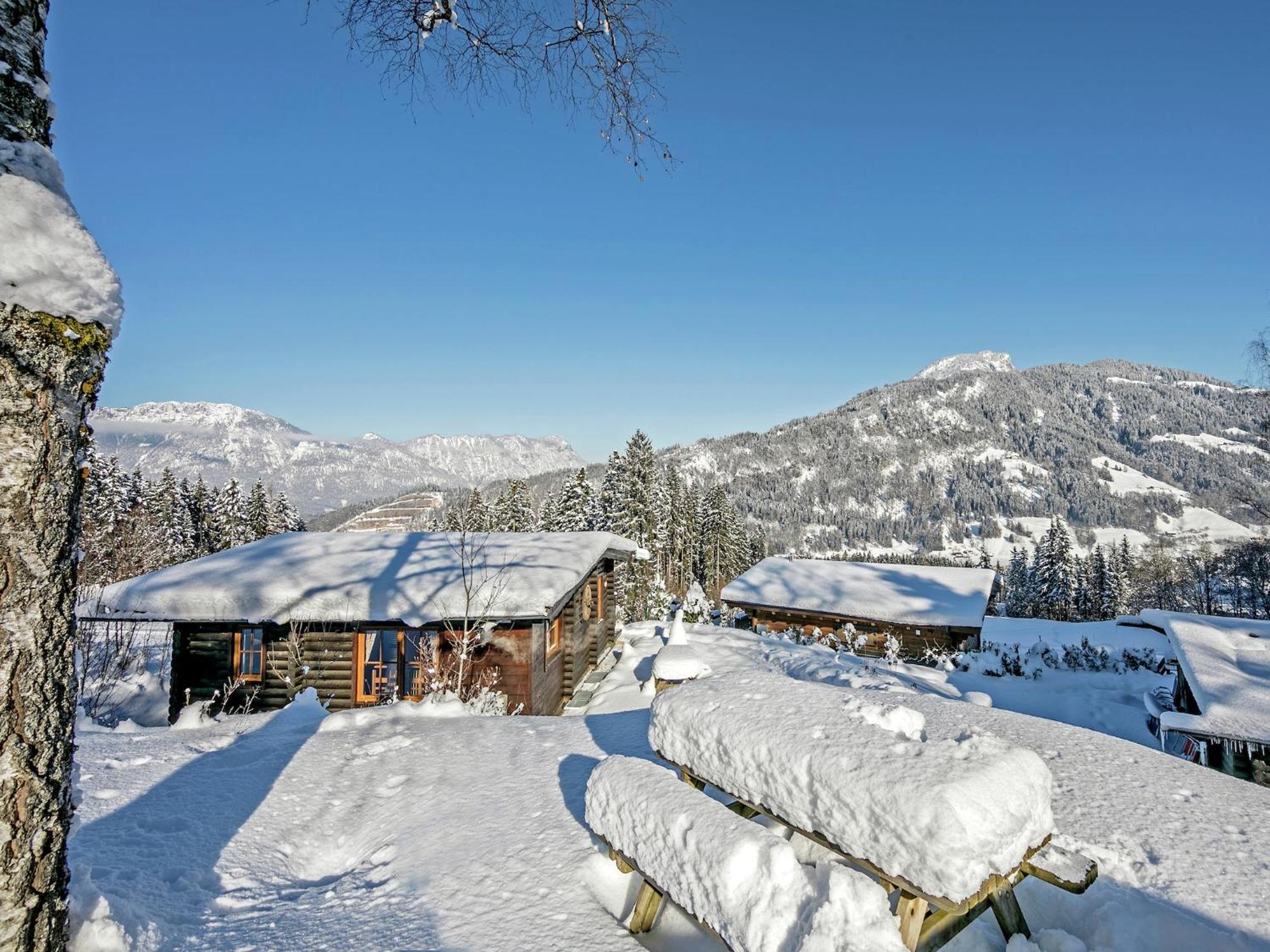 Chalet In Ski Resort In Woergl In Tyrol Buitenkant foto